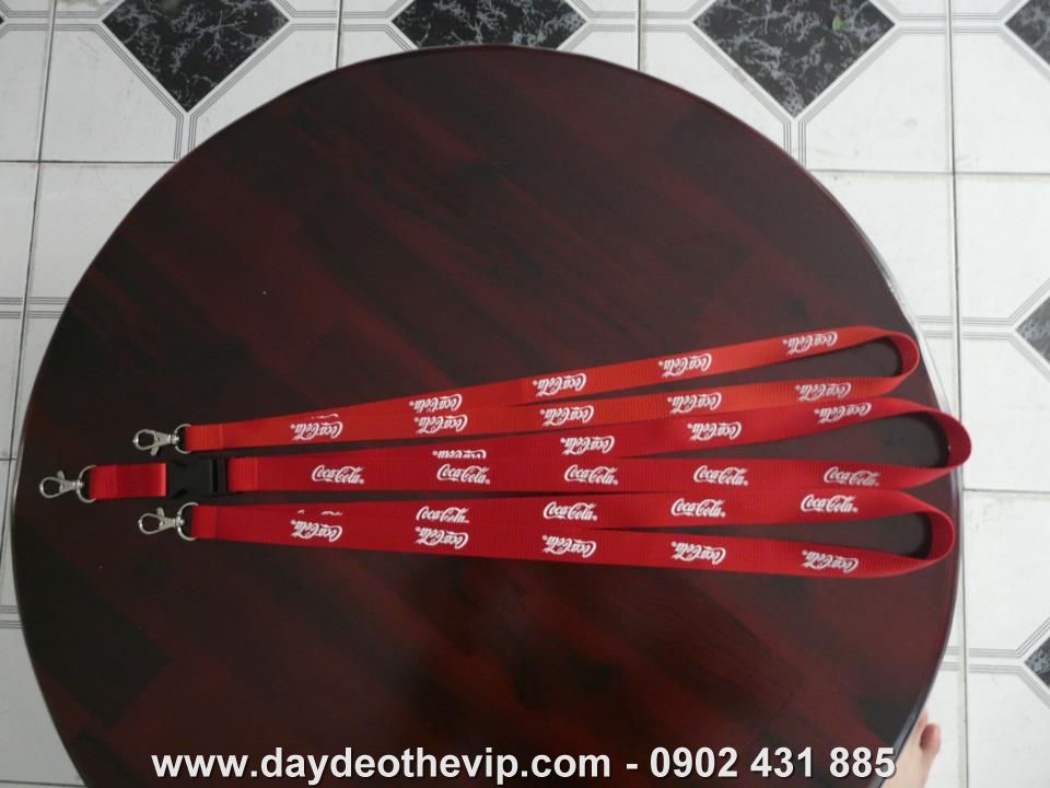 day deo the coca cola, day deo cao cap coca cola, day deo the vip, day deo the event, day deo quang cao, day deo danh cho pro